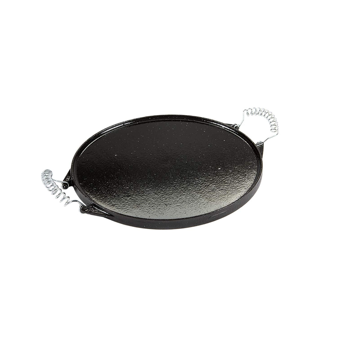 Grillplatte, Plancha 25cm aus Eisenguss emailliert 30 x 30 x 25 cm, 30 x 30 x 25 cm
