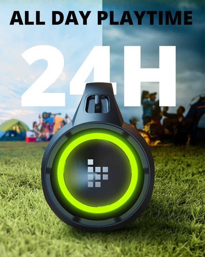 Tronsmart Bang SE Bluetooth Lautsprecher mit 3 Lichteffekten, 40W Outdoor Party-Lautsprecher mit IPX
