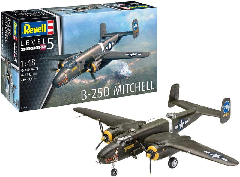 Revell 4977 B-25C/D Mitchell Zubehör, Unlackiert