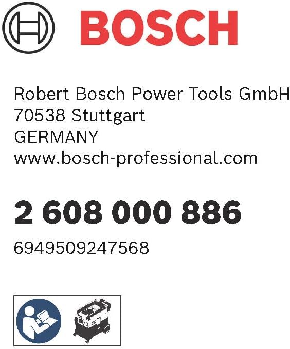 Bosch 1x PRO Combi Adapter für Elektrowerkzeuge (für GAS12-25/12-25PS, Professional Zubehör Staubsau