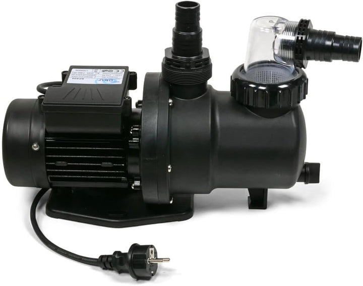 Selbstansaugende Poolpumpe SPS 50 mit Vorfilter & 4,8 m³/h Umwälzleistung - Für Pools bis 20 m³ - En