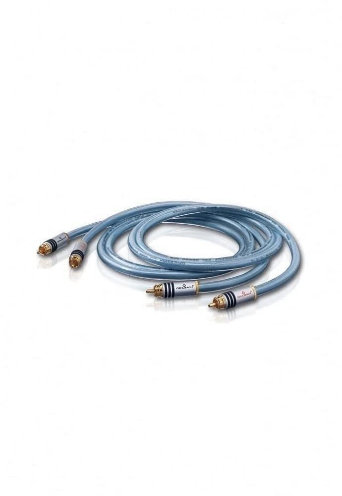 Oehlbach XXL Series 2 - High-End Stereo Audio Cinchkabel (Made in Germany, mehrfach Schirmung, HPOCC