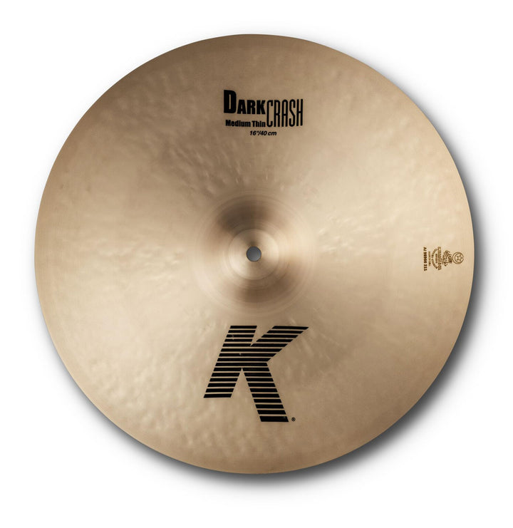 Zildjian K Zildjian Series - 16" Dark Crash Medium Thin 16 Inch 16 Zoll Dark Medium Thin Crash, 16 Z