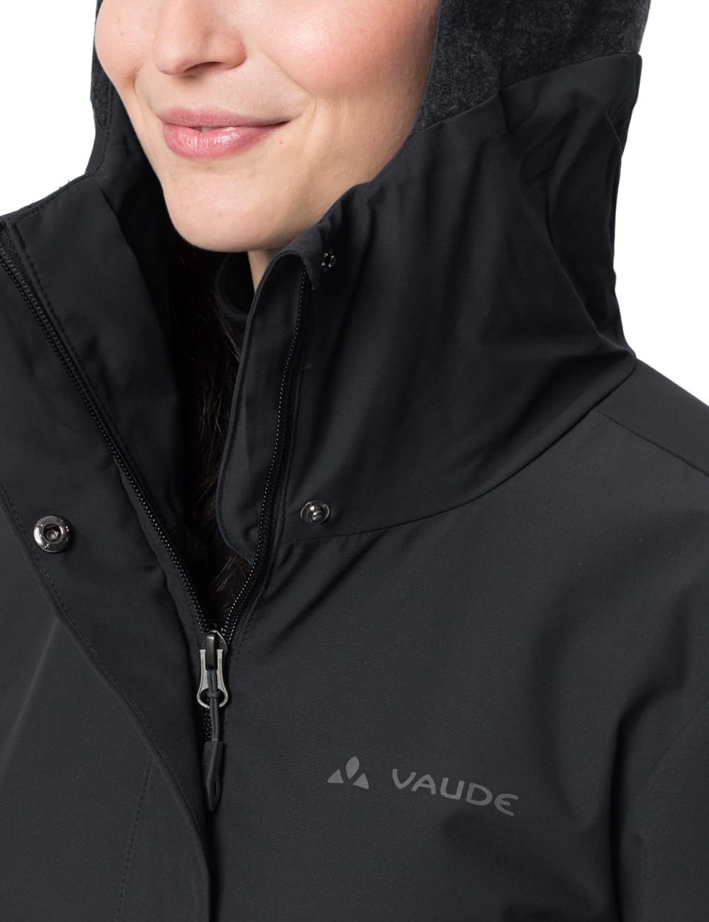 VAUDE Damen Women's Cyclist Padded Jacket Iv Jacke, 40 black uni