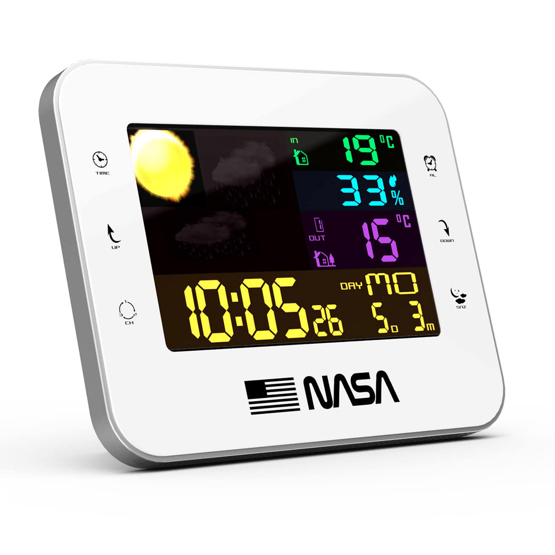 NASA - WS500 Wetterstation - 1 Aussensensor - Lieferung mit USB-Kabel