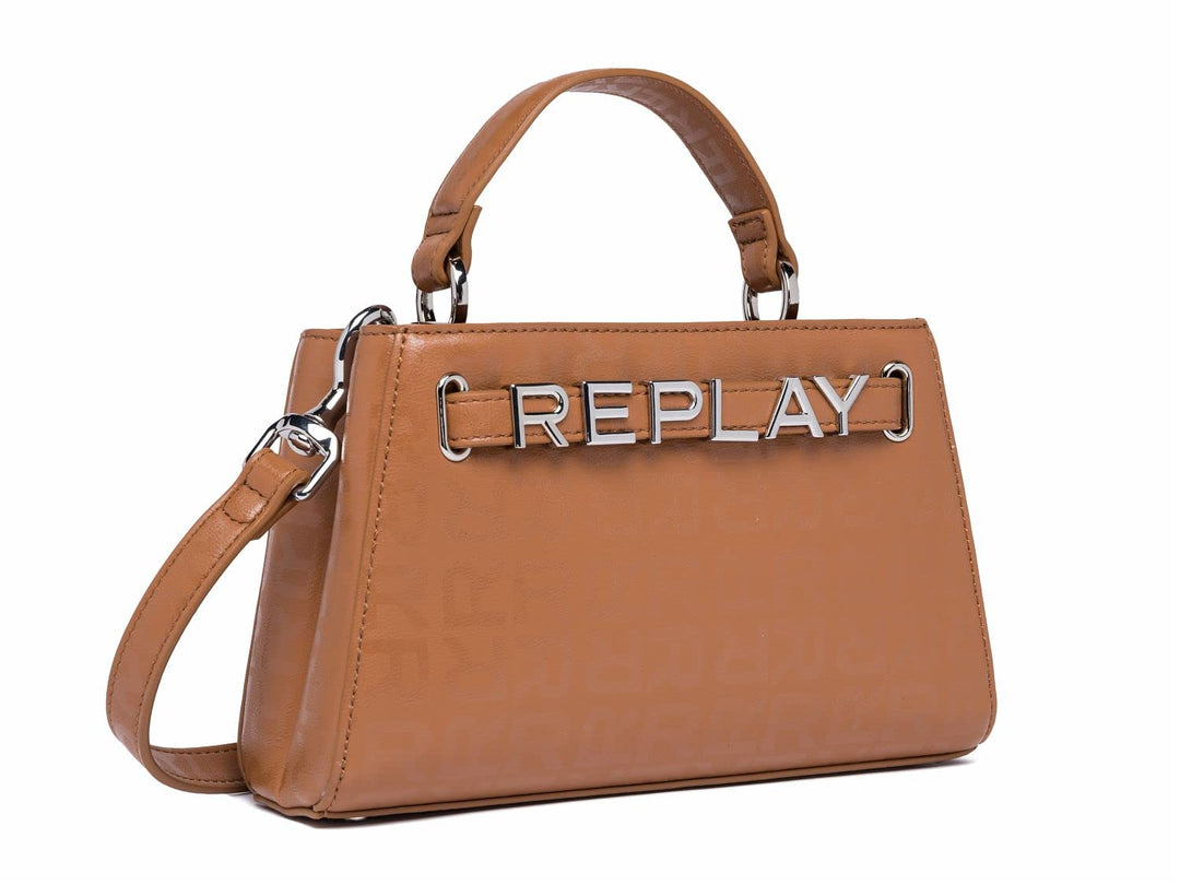 Replay Damen Fw3379 Handtasche 060 Brick Brown, 060 Brick Brown