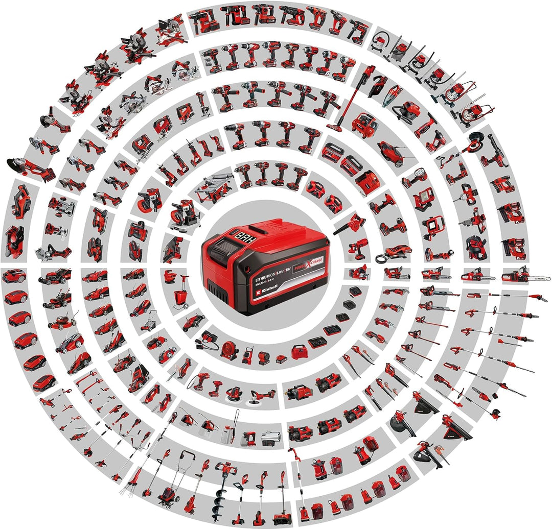 Einhell Mähroboter FREELEXO 600 BT (für bis zu 600 m², Multizonenmäher, Bluetooth App, inkl. 2,5 Ah