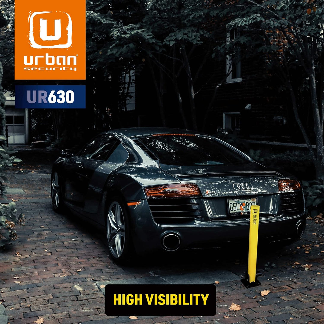 urban UR630 Parkplatzsperre klappbar, Parkplatz Schloss mit Schloss, Universal-62cm