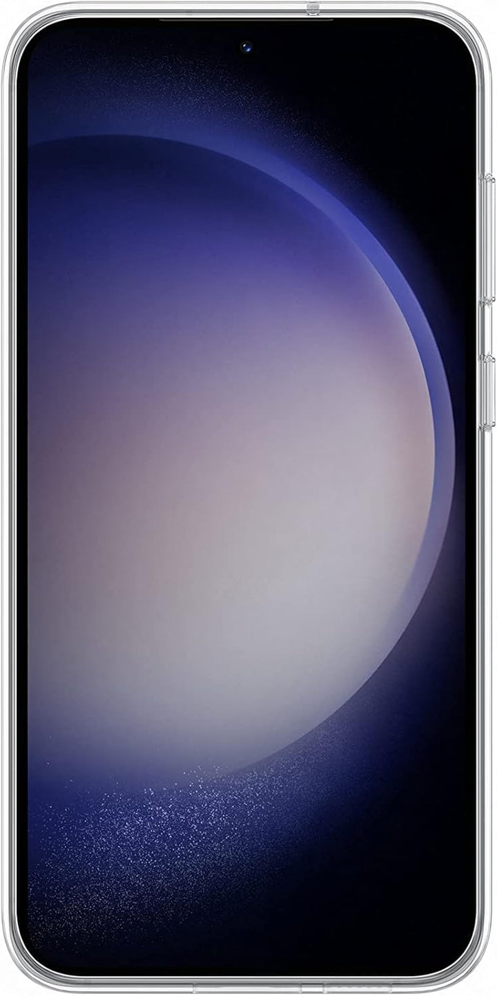 Samsung Frame Smartphone Case EF-MS916 für Galaxy S23+, Handy-Hülle, Durchsichtig, Kratzfest, Rahmen