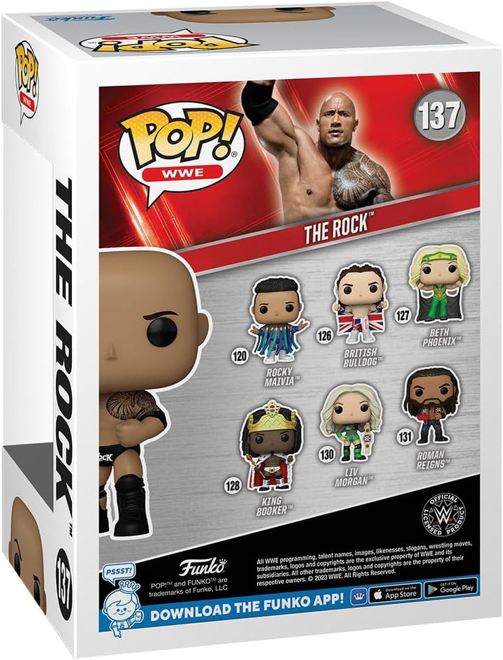 Funko Pop! WWE: The Rock - Dwayne The Rock Johnson - (final) - Vinyl-Sammelfigur - Geschenkidee - Of