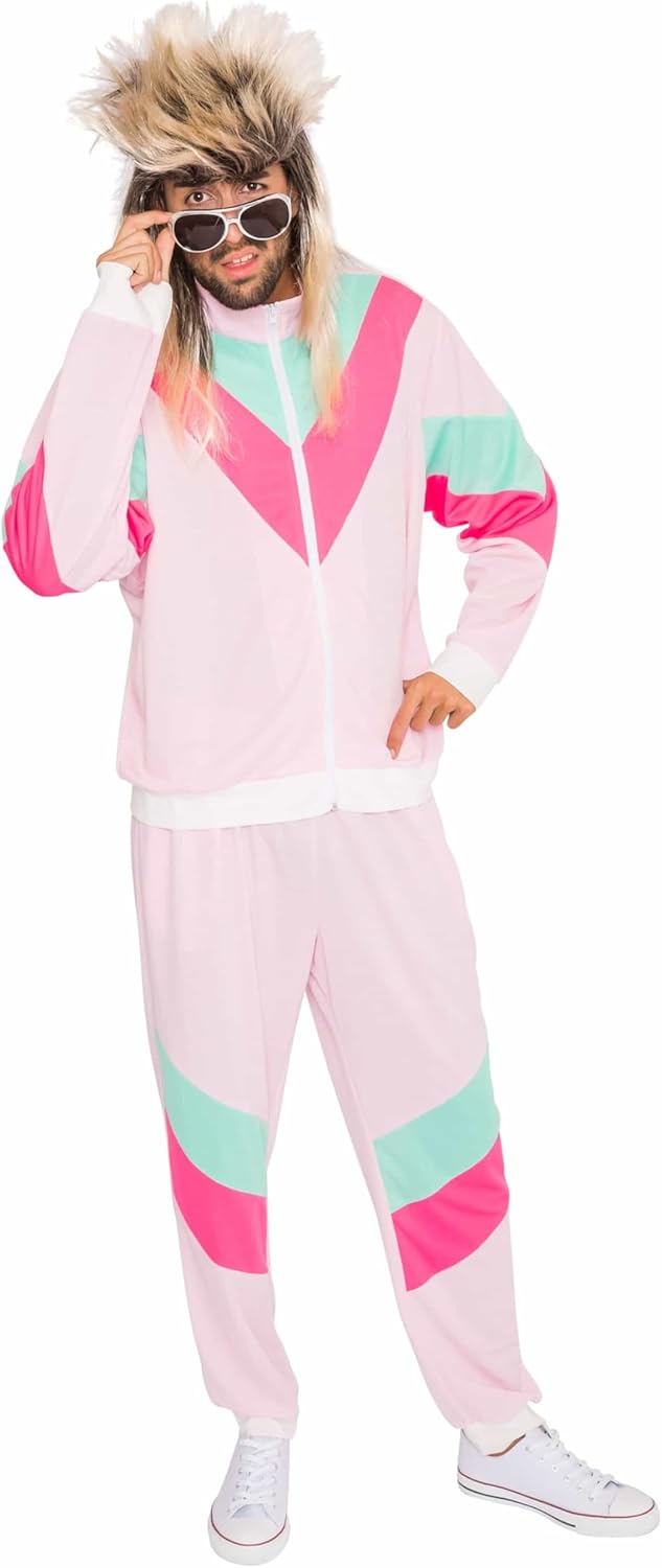 Deiters Jogginganzug Herren 2-tlg. rosa S/M