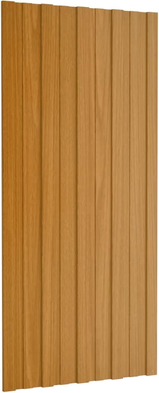 Yolola 12 STK. Dachpaneele Dachpfannen Profilblech Trapezblech Dachblech Stahlblech Trapezbleche Dac