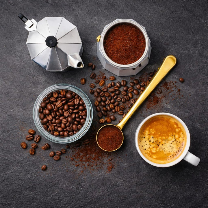 Espressokocher Induktionsgeeignet aus Aluminium – Mokkakanne für alle Herdarten – Zubereitung nach i