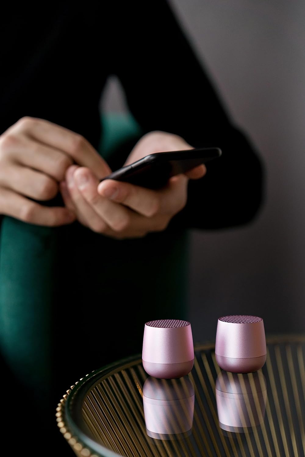 Lexon Mino+ Bluetooth-Lautsprecher (Rose), rose