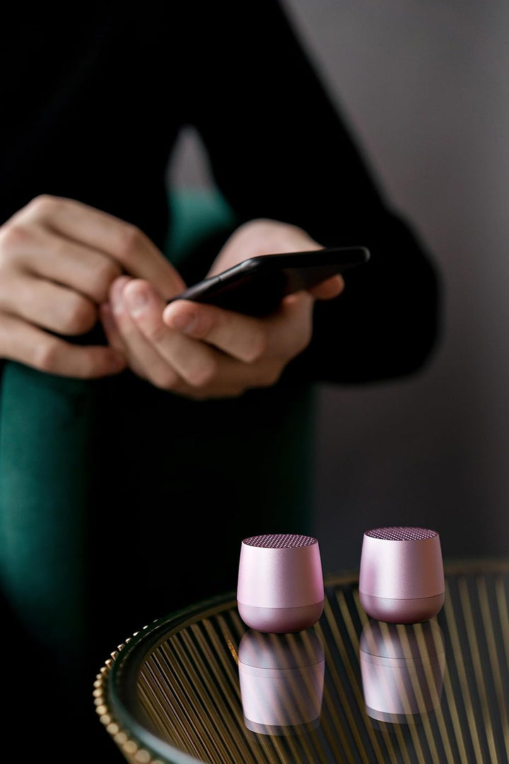 Lexon Mino+ Bluetooth-Lautsprecher (Rose), rose