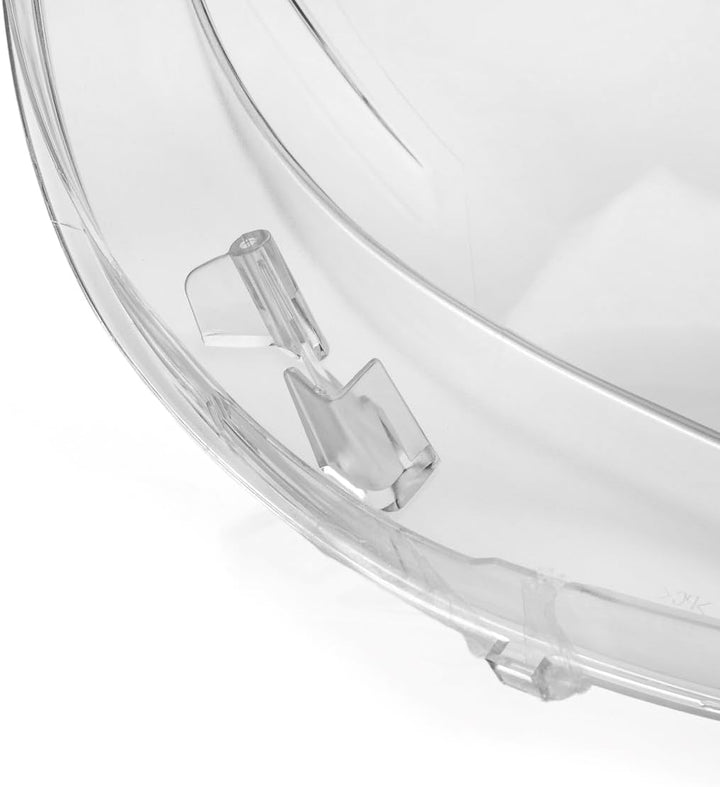 LST Scheinwerferglas (2er Set) Streuscheibe Hauptscheinwerfer Linsenscheibe Frontlicht Glas links +