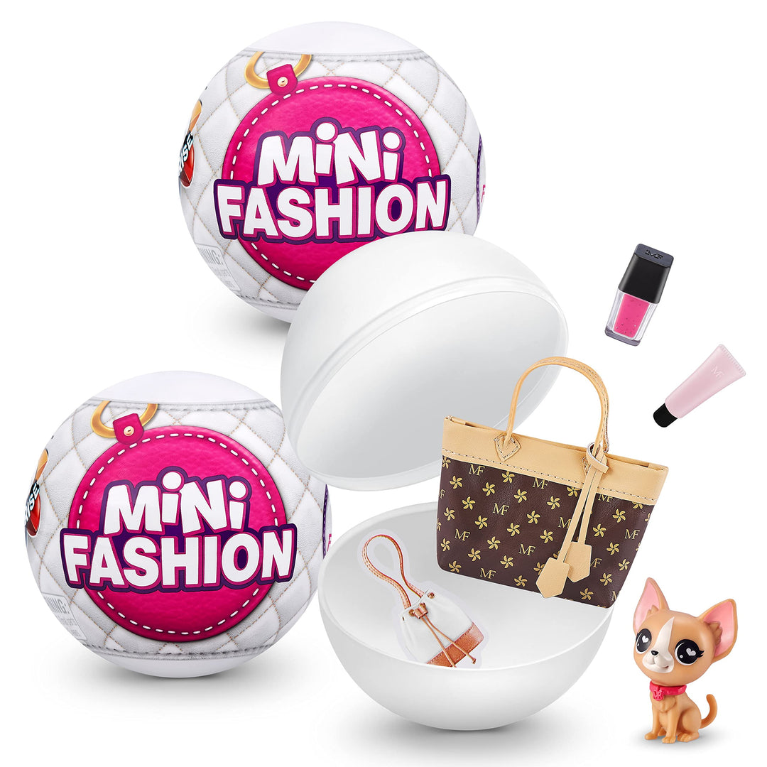Mini Brands Mini Fashion Real Fabric Fashion Bags And Accessories Capsule Collectible Toy (2 Pack) M