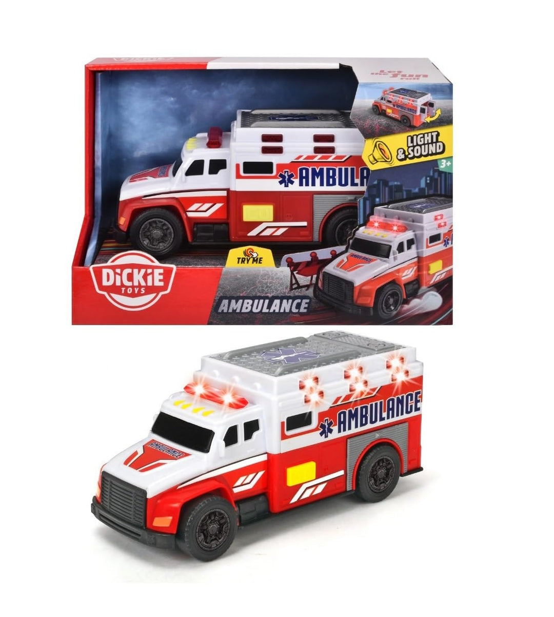 Dickie Toys Ambulance Krankenwagen, Krankenwagen