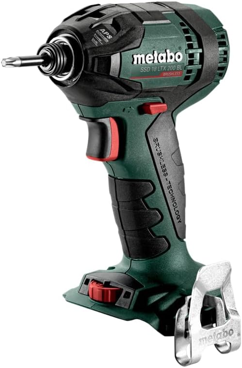 Metabo Akku-Schlagschrauber SSD 18 LTX 200 BL (602396840); MetaLoc, nero, verde