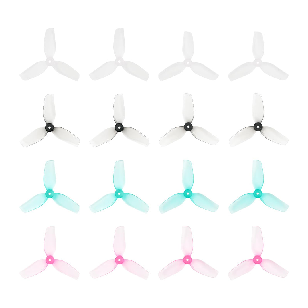 BETAFPV 16pcs HQ 31mm Ultralight 3-Blade Propellers with 1.0mm Shaft Hole Compatible for 0702SE 2300
