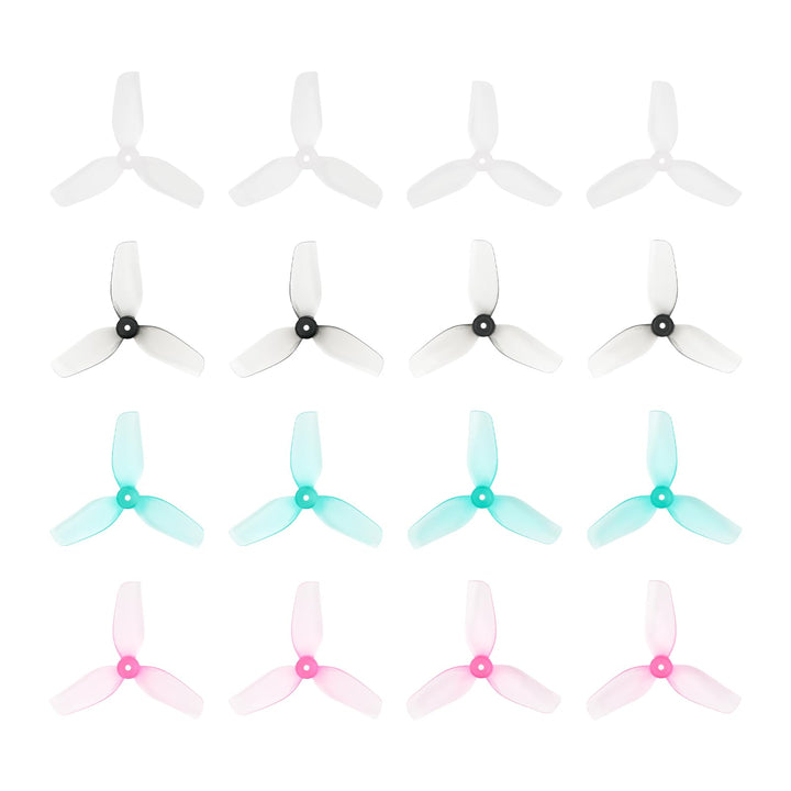 BETAFPV 16pcs HQ 31mm Ultralight 3-Blade Propellers with 1.0mm Shaft Hole Compatible for 0702SE 2300