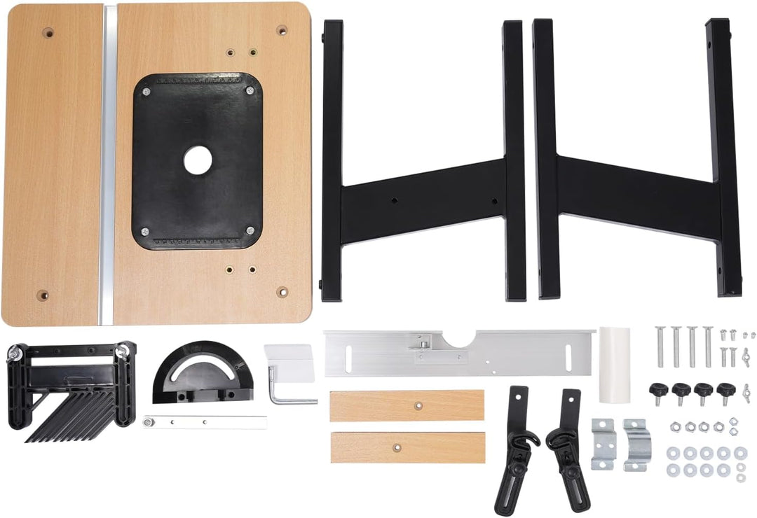 Oberfrästisch Holzbearbeitung Router Tisch MDF Router Tisch Rückenlehne links und Rechts Verschoben