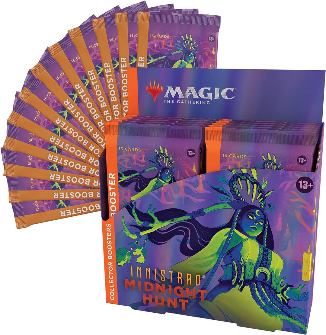 Wizards Of The Coast C89540001 Innistrad: Midnight Hunt Collector Booster Box, Mehrfarbig Zubehör