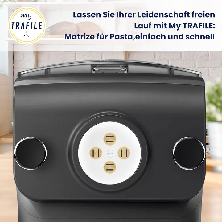 My Trafile – Matrize Linie Pro N°35 Tagliatelle 8 mm aus POM mit professionellen Einsätzen, kompatib