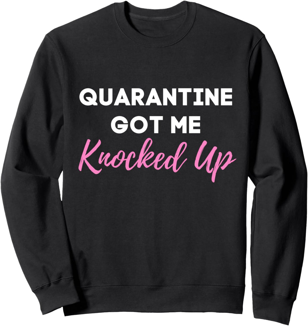 Nette 2021 Schwangerschaft Lustige Babygeschenke für Frauen Sweatshirt