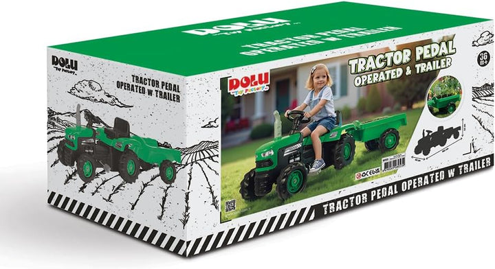 Siva 8053 - Kindertraktor mit Anhänger