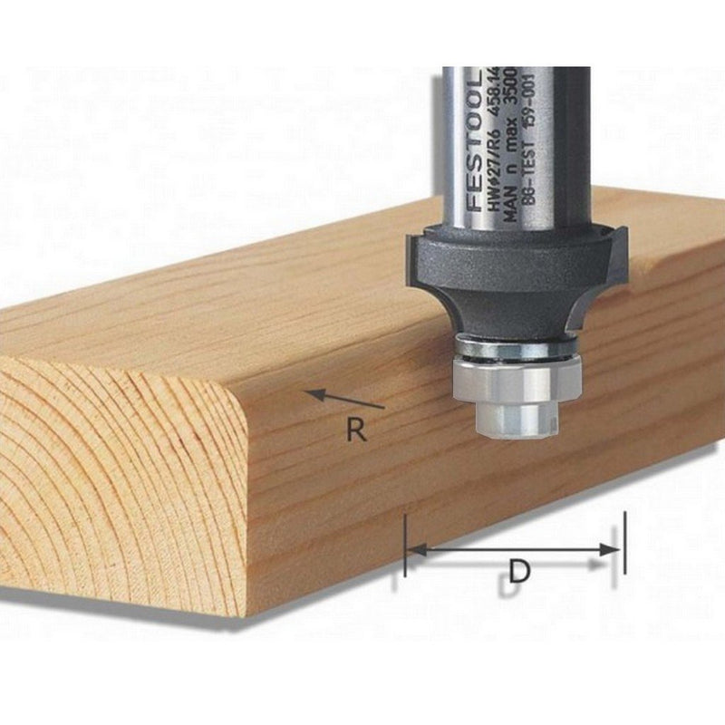 Festool Abrundfräser HW R4-OFK 500 Radius 4 mm, Radius 4 mm