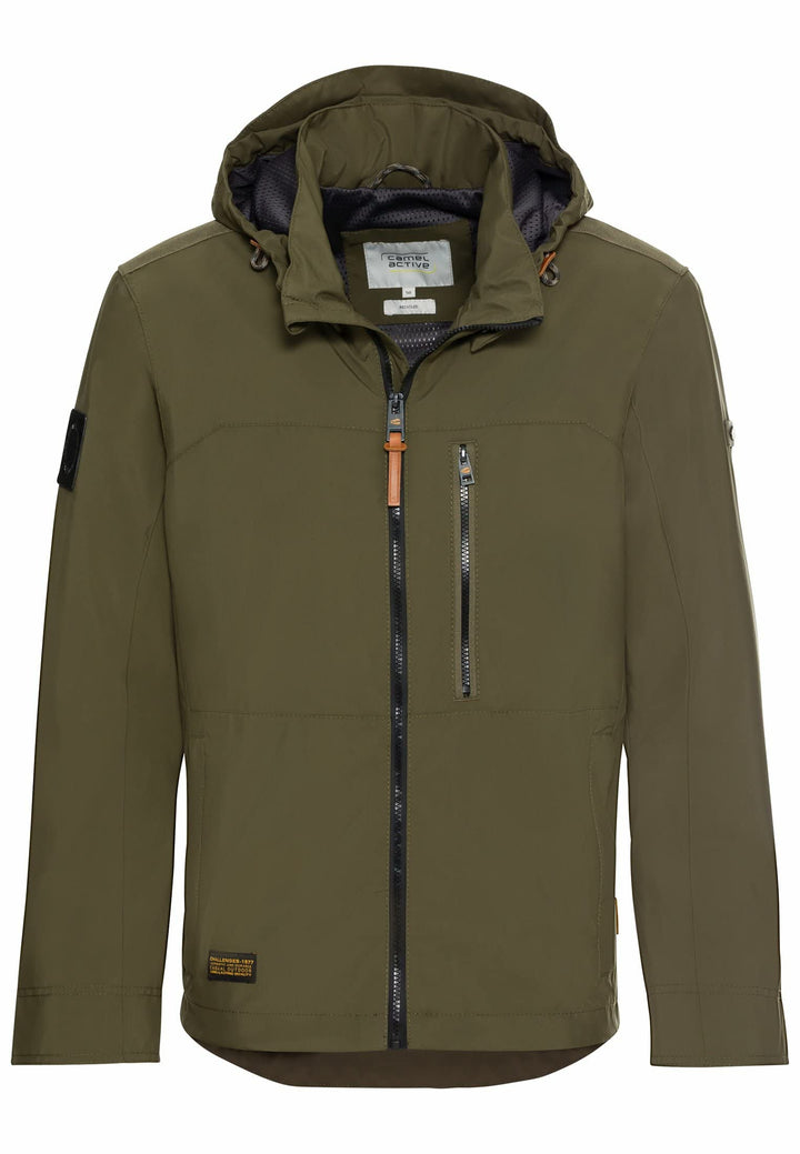 camel active Herren 420774/7E75 Jacke 28 Olive Brown, 28 Olive Brown