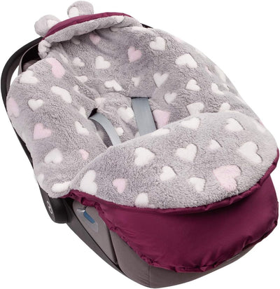 millybo Fusssack Baby Einschlagdecke für Winter geeignet für Kinderwagen Babyschale Babybett Autosit