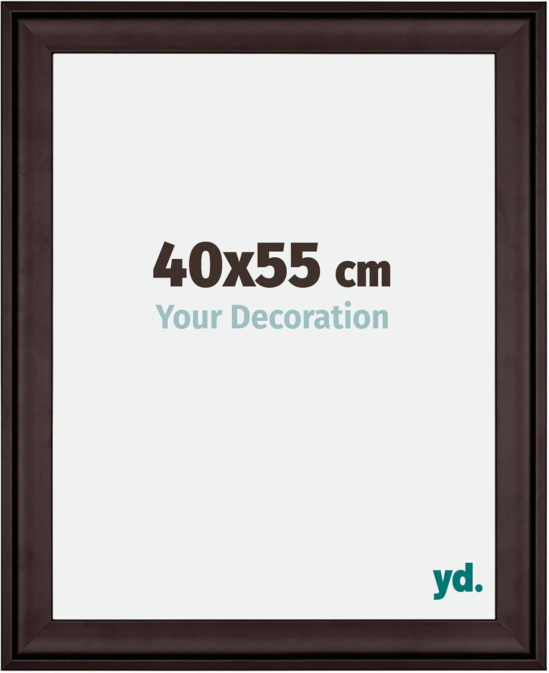 yd. Your Decoration - Bilderrahmen 40x55 cm - Bilderrahmen aus Holz mit Acrylglas - Antireflex - Aus