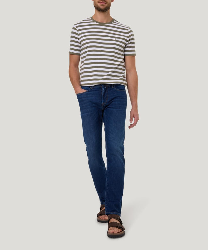 Pierre Cardin Herren Jeans Dijon | Männer Hose | Comfort Fit | Used Washed 30W / 30L Ocean Blue Fash
