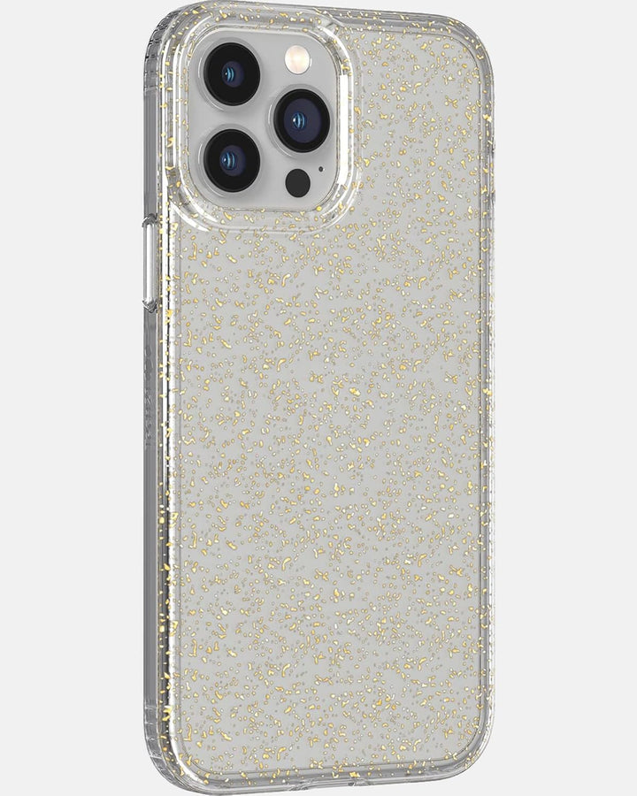 Tech 21 Evo Sparkle Schutzhülle für iPhone 13 Pro Max Schimmernde Schutzhülle mit 3,6 m Multi-Drop S