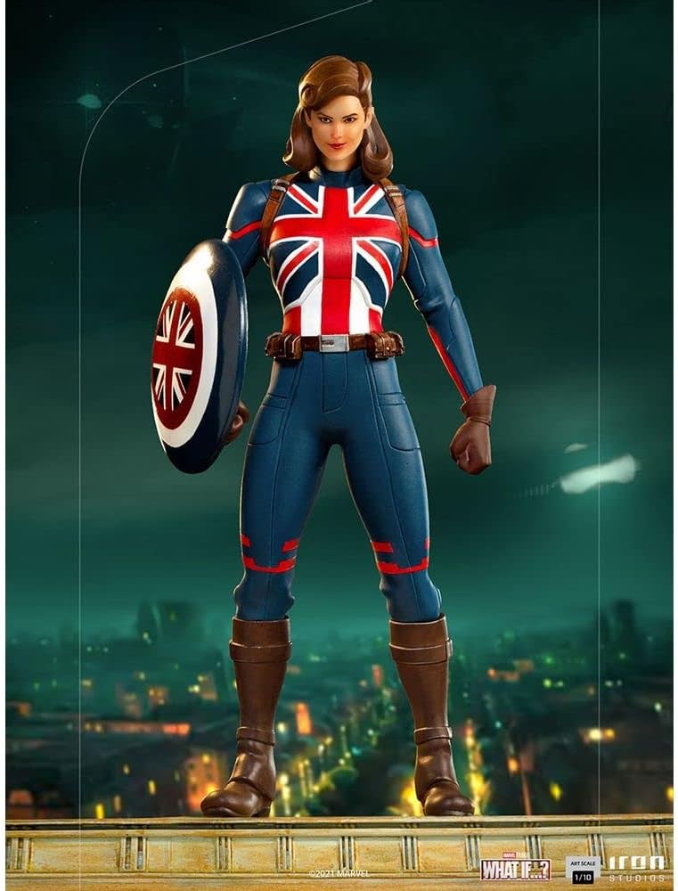 Iron Studios 1:10 Captain Carter - What If.? - Kunstmassstab