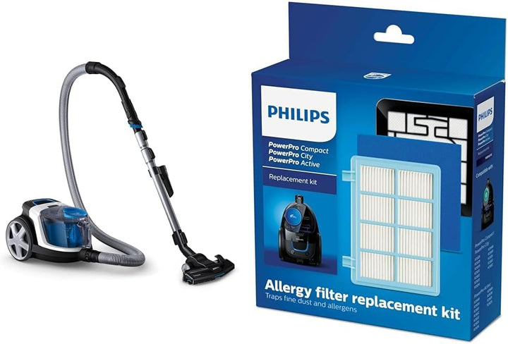 Philips beutelloser Staubsauger PowerPro Compact FC9332/09 (sehr niedriger Stromverbrauch bei hoher