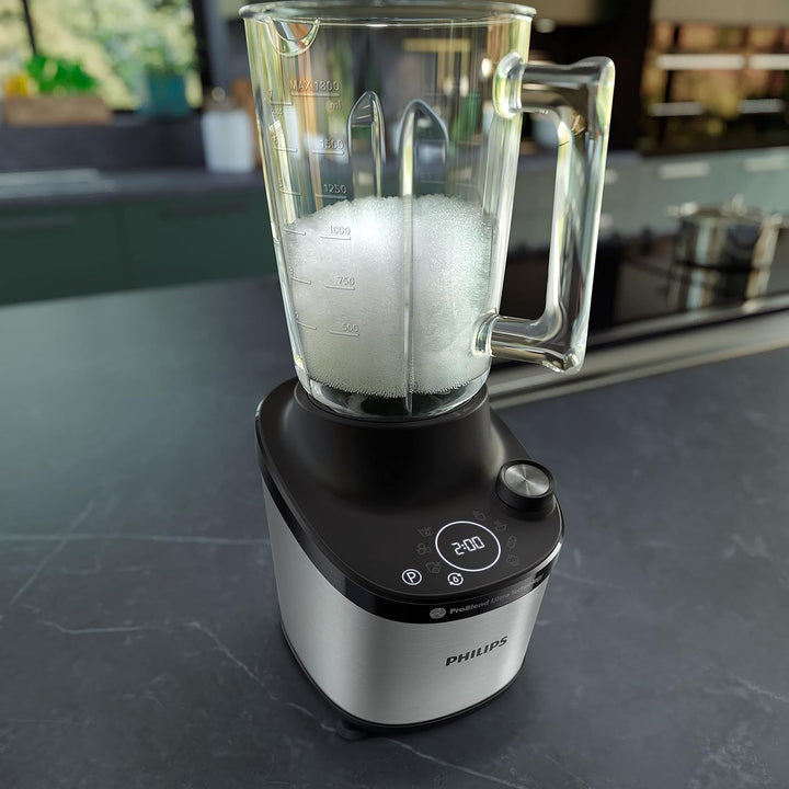 Philips Standmixer 7000 Series - 1500 Watt, 2 Liter, ProBlend Ultra Technologie, Schnellauswahlprogr