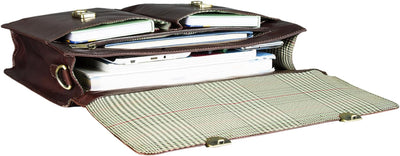 STILORD 'Arturo' Aktentasche Business Herren Leder klassisch elegante Büro Tasche im Vintage Design