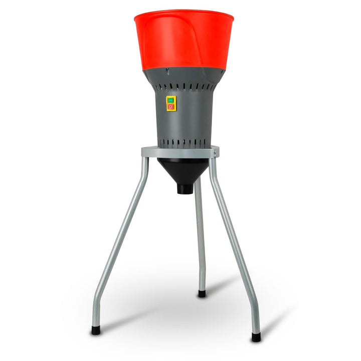 EBERTH Elektrische Getreidemühle mit Standfuss, 1300 Watt Elektromotor, 13L Einfülltrichter, 400 kg/