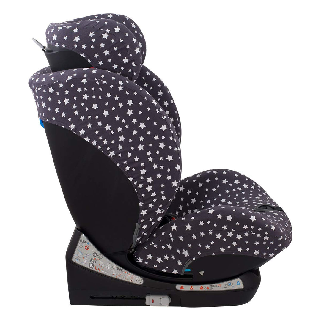 JYOKO KIDS Bezug für Autositz kompatibel mit Kinderkraft Myway, aus Baumwolle (Winter Sky), Winter S