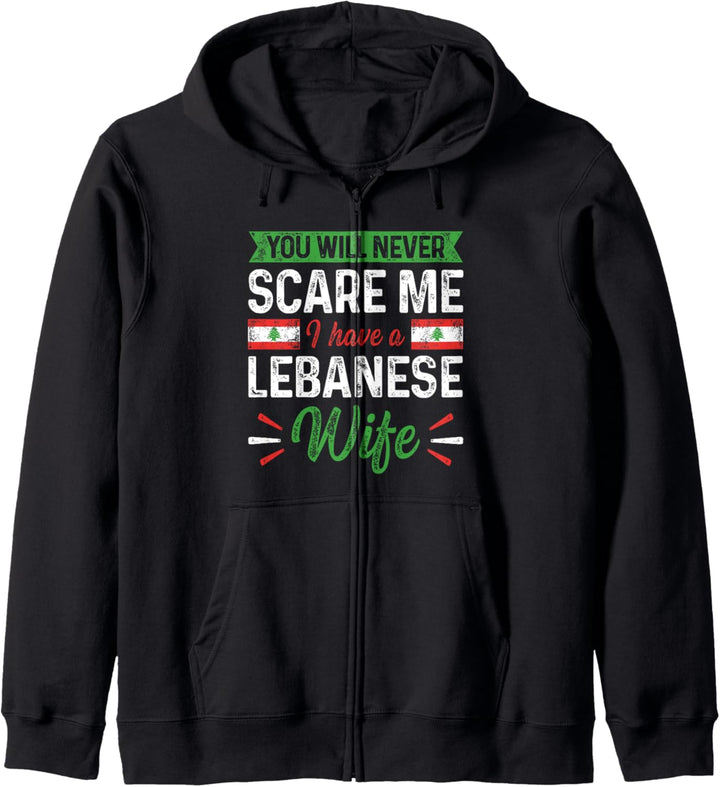 Libanon Libanesische Wurzeln Libanesisches Erbe Stolze Libanesische Flagge Kapuzenjacke