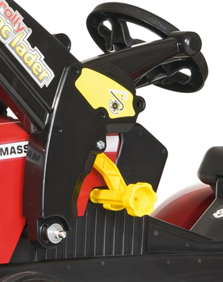Rolly Toys rollyFarmtrac MF 7726 Tretfahrzeug (für Kinder ab drei Jahre, Flüsterlaufreifen, verstell