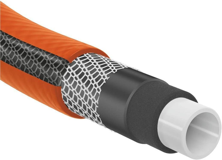 Cellfast ORANGE ATSV Gartenschlauch 5-Lagen-Schlauch Wasserschlauch Trikotgewebe UV-beständig 24 bar