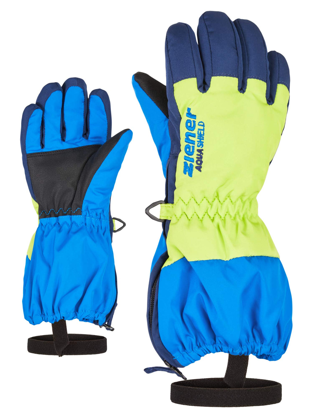 Ziener Baby LEVIO AS Minis glove Ski-Handschuhe/Wintersport | wasserdicht, atmungsaktiv, Dark Purple