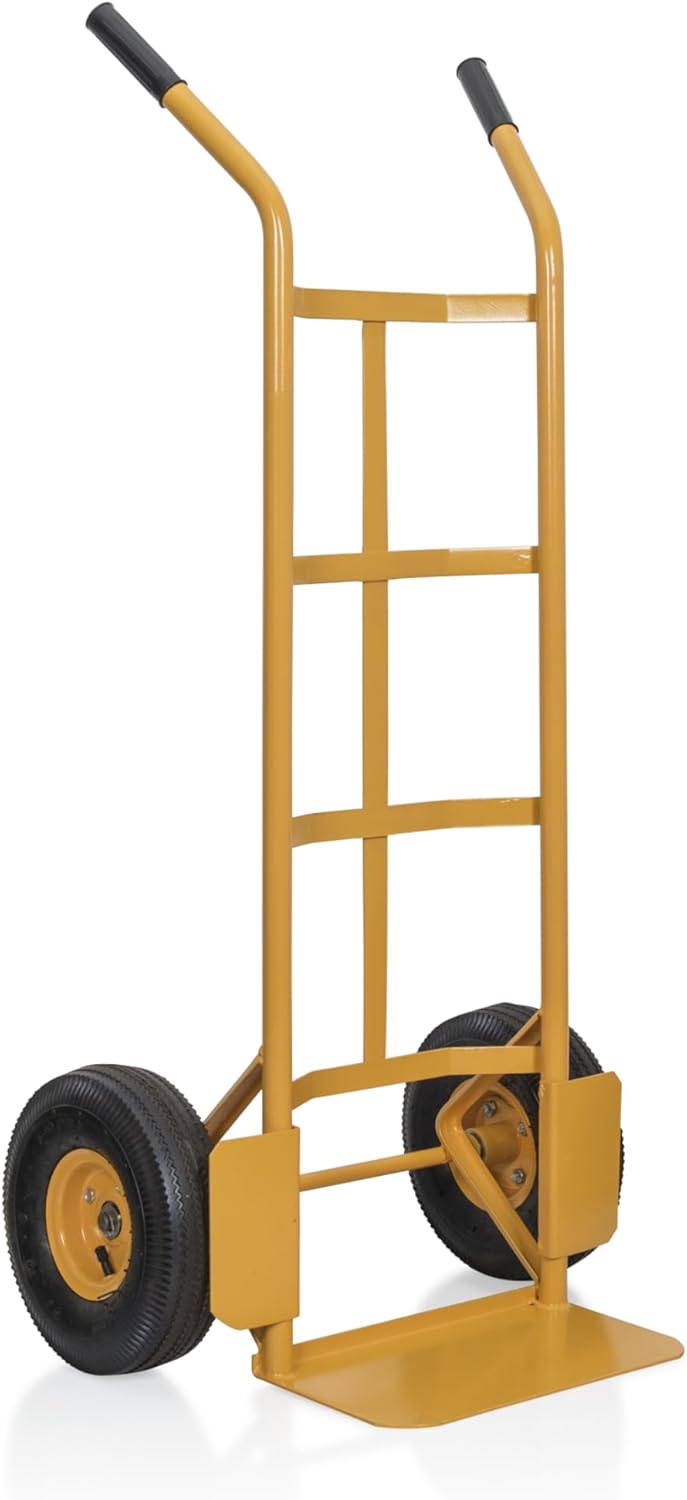 VITO Sackkarre 200 kg Luftbereifung | Stahlrahmen | Transportkarre Staplerkarre Transportwagen, Stah