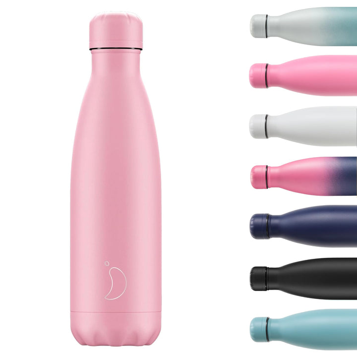 Chilly's Original Trinkflasche - Isolierflasche aus Edelstahl, wiederverwendbare Thermoflasche für h