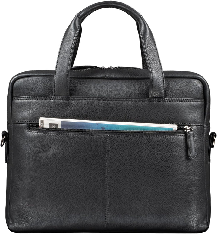 STILORD 'Avery' Businesstasche Leder Damen Herren Umhängetasche Vintage Aktentasche Arbeitstasche 13