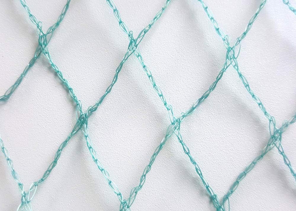 Pondlife Teichnetz 6x5 m dunkelgrün, engmaschig: Maschenweite 15mm x 15mm, Laubnetz, Teichabdecknetz